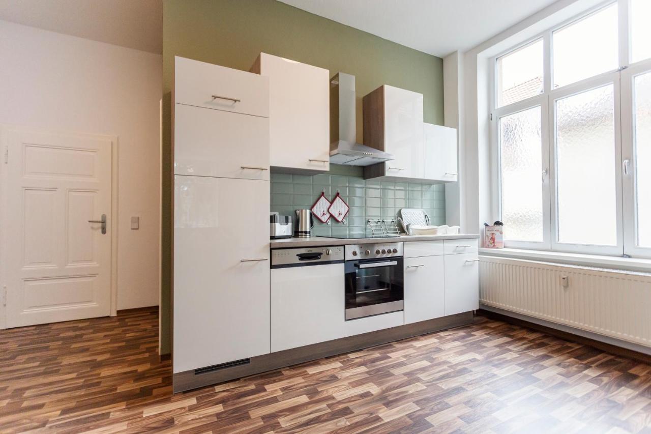 Wr Gruene Ferienwohnung In Der Alten Apotheke Wernigerode Exteriér fotografie
